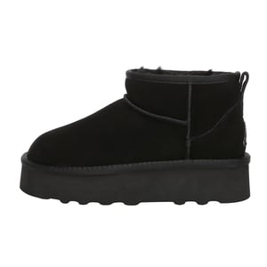 EVER AU Botas de plataforma ultra mini para mujer-HERON