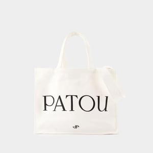 Bolsa de la compra grande - PATOU - Algodón - Blanco