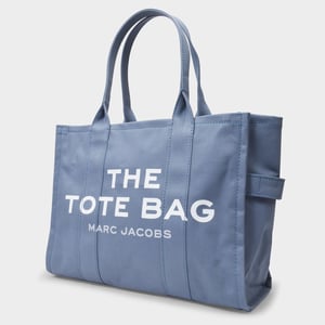 Bolso grande de lona azul