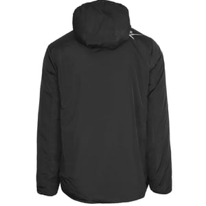 Chaqueta negra reversible con logo y parche deportivo de Plein