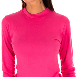 Camiseta manga larga y cuello medio alto 1625-M mujer