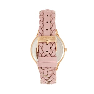 Reloj Sophie & Freda Tucson con correa de cuero y cristales Swarovski