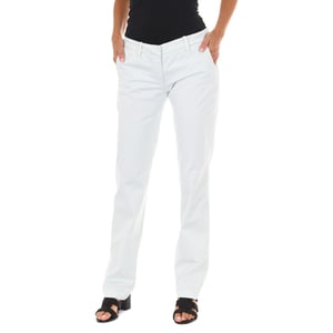 Pantalon Largo estilo chino con bajos rectos 70DBF0028-R123 mujer