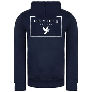 Devoto London Pacey Mens Navy/White Track Jacket