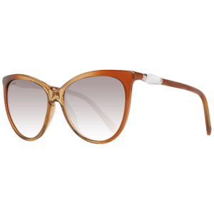 Gafas de sol Swarovski Cat Eye Ladies marrón claro transparente degradado