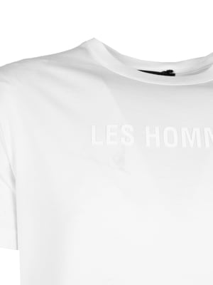 Les Hommes T-Shirt LH Logo del hombre Blanco