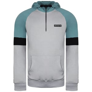 Devote London Drew para hombre Gray/Teale Soodie