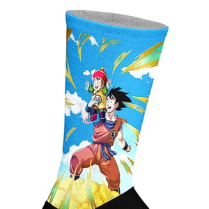 Calcetines de caña larga estampados elásticos unisex