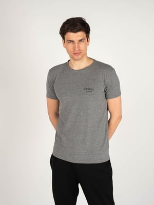 Camiseta Iceberg Cuello C Hombre Gris