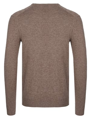 Jersey Malo Optimum de cachemira marrón