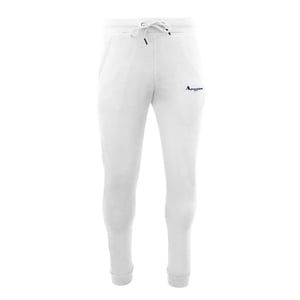 Pantalones deportivos blancos con logo de Aquascutum