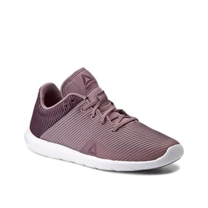 Reebok Studio Basics Lace-Up Purple Synthetic Womens Entrenadores BS5928