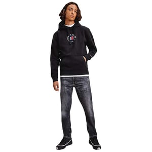 Sudadera de Tommy Jeans para hombre con logotipo característico