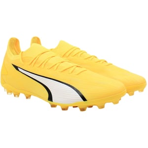 Botas de fútbol Puma Ultra Ultimate FG/AG para hombres en amarillo