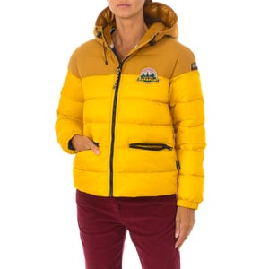 Chaqueta acolchada con capucha ALAY W