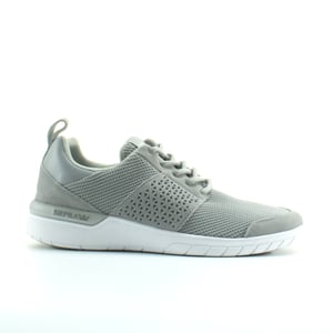 Supra Scissor Light Grey Textile Mens Lace Up Running Entrenadores 08027 054