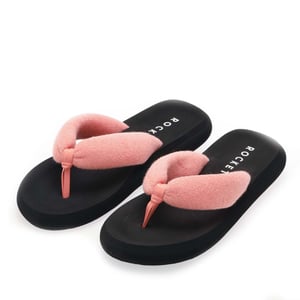 Chanclas Puff Sunset Rocket Dog para mujer en durazno