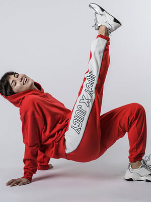 Juicy Couture Pantalones Track de mujer rojo