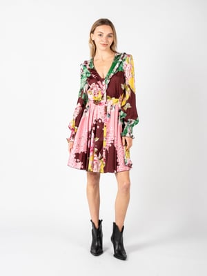 Pinko Vestido Salamandra Mujer Multicolor
