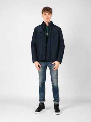 Geox Chaqueta Vincit del hombre azul oscuro