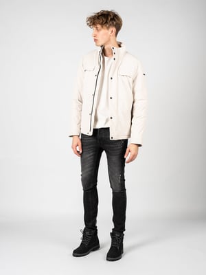 Chaqueta Geox Spherica Short Hombre Off-White