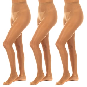 Pack-3 Panties Lycra de 15 Den DANAE15 mujer