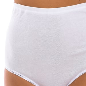 Braguita Cotton Classic efecto invisible cintura ultraplana P01BM mujer