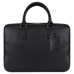 Giorgio Armani maletín Bolsa negra para mujer