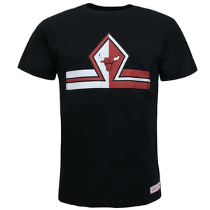 Camiseta para hombre de Mitchell & Ness Short Split Trad Chicago Bulls