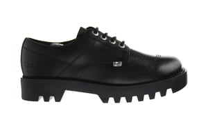 Pateadores Kizziie derby zapatos negros