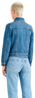 Chaqueta de mezclilla para mujer Levi's en azul claro