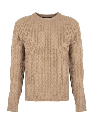 Pepe Jeans Suéter New Jules del hombre beige, beige