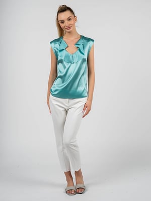 Pinko Top Fascinoso de mujer turquesa