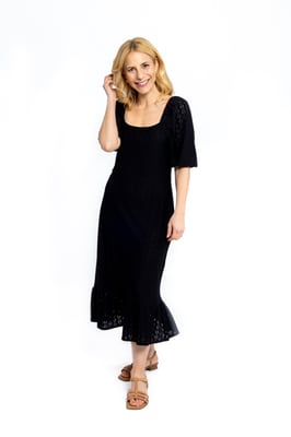 Vestido con lazo Belle Broderie