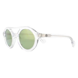 Moncler gafas de sol ML0014 27Q Crystal Green Mirror