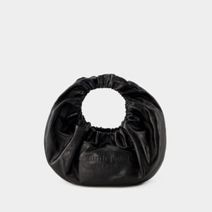 Bolso pequeño Crescent - Alexander Wang - Piel - Negro