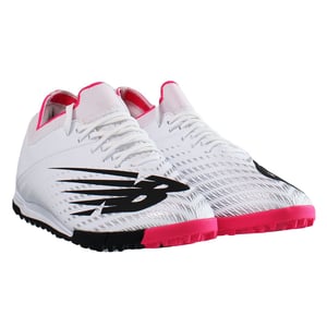 New Balance Furon V6+ Dispatch Tf White Mens Boots de fútbol