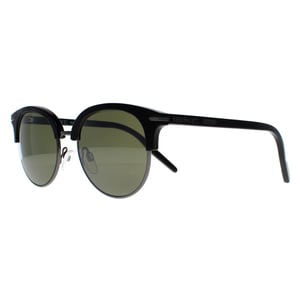 Serengeti Redondo Mujer Brillante Negro Gunmetal Oscuro Mineral Polarizado 555nm Verde Lela