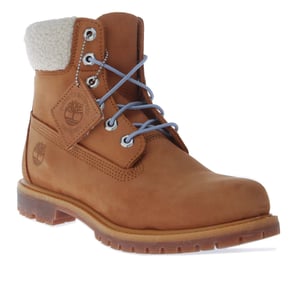 Botas Premium Timberland de 6 pulgadas para mujer en color trigo