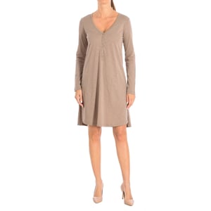 Vestido manga larga 3BCJV7044 mujer