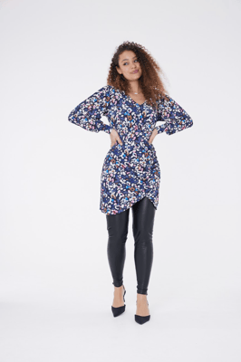 Vestido Bodycon Estampado Leopardo - Morado