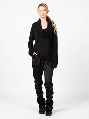 La Haine Inside Us Suéter Banner-Unisex de mujer negro