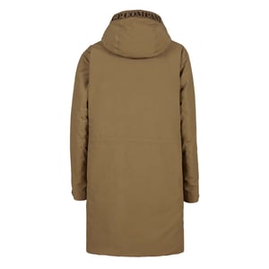 Chaqueta de parka con capucha micro de hombre C.P. Company en beige
