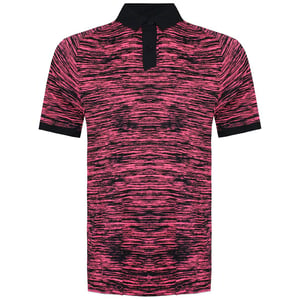 Under Armour ISO-Chill Abe Twist Hombre POLO PINO/NEGRO GOLF CAMISA