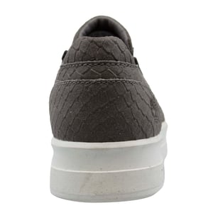 Timberland Mayliss Grey Leather Slip On Side Zips Womens Entrenadores A1FI7