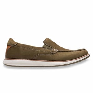 Clarks Un Pilot Pily Step Mens Green Shoes