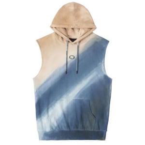 Daño criminal Tie Dye Mens Chaleco sudadera