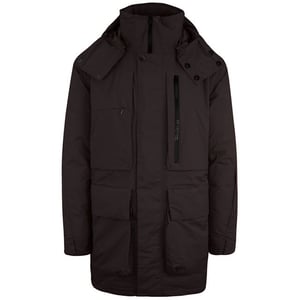 Jack Wolfskin Tech Lab chaqueta parka marrón oscura