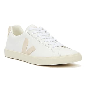 Zapatillas Esplar Logo - Veja - Piel - Blanco