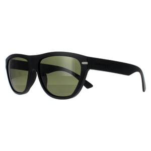 Serengeti Cat Eye Unisex Negro Mate Mineral Polarizado 555nm Verde Pancho